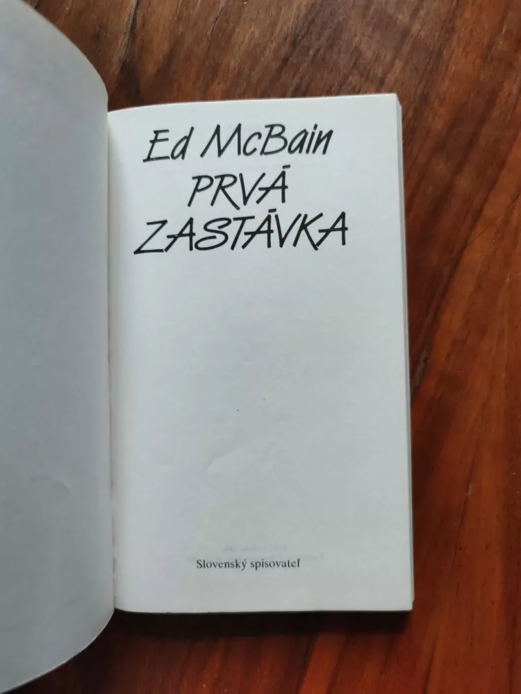 ED McBAIN - Prvá zastávka