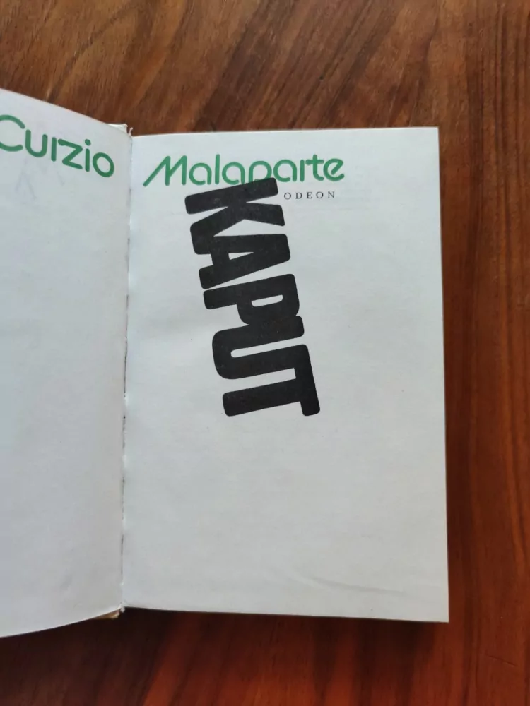 CURZIO MALAPARTE - Kaput