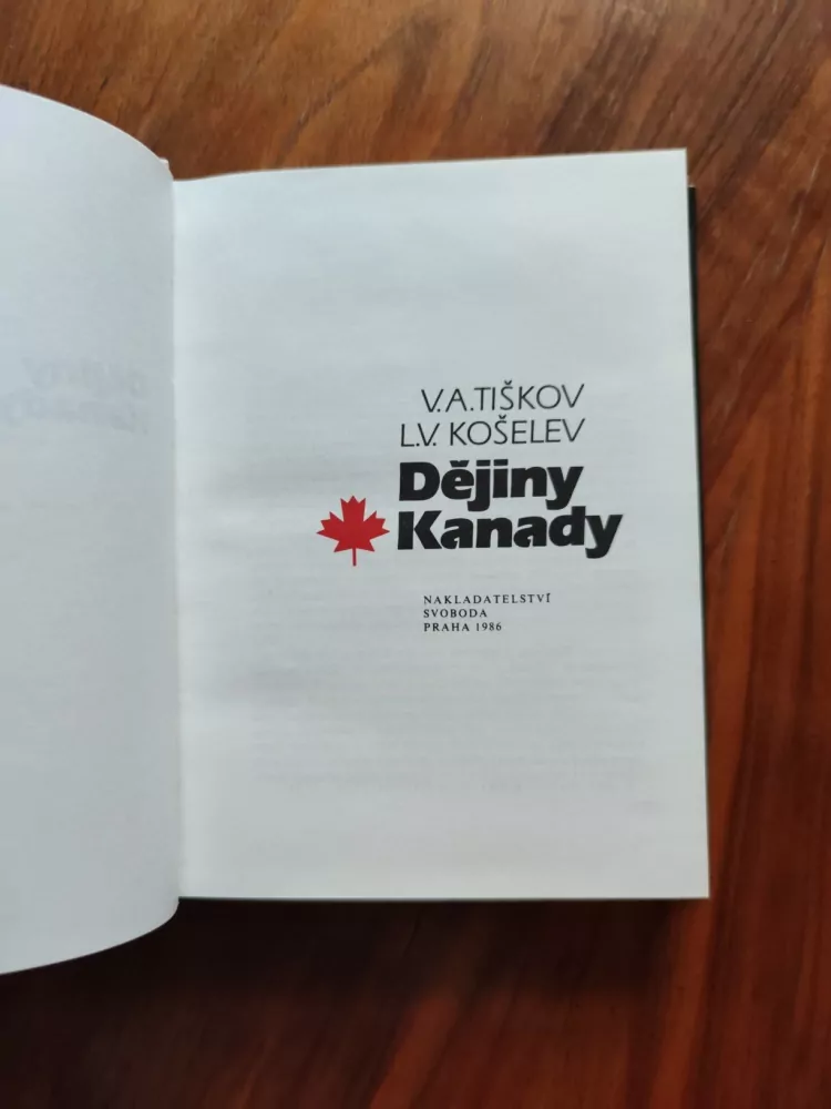 VALERIJ ALEKSANDROVIČ TIŠKOV - Dějiny Kanady