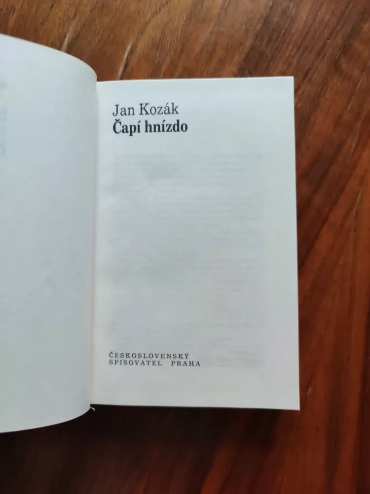 JAN KOZÁK - Čapí hnízdo