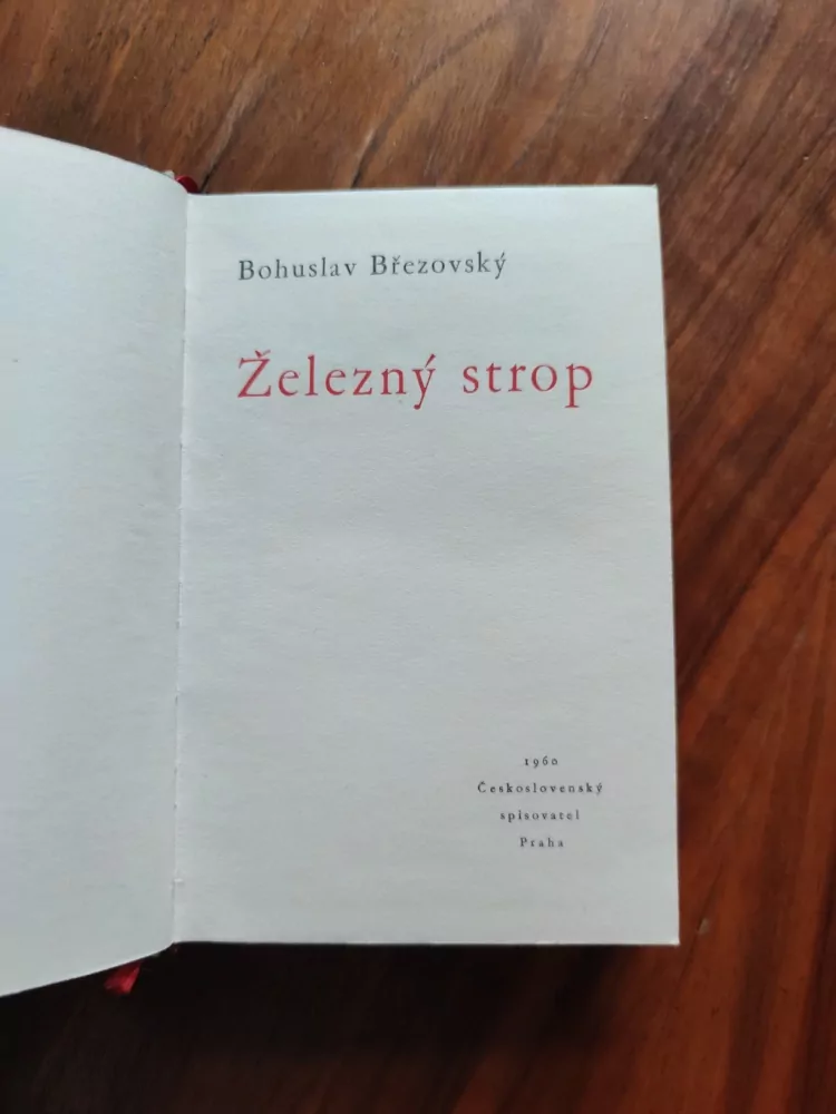 BOHUSLAV BŘEZOVSKÝ - Železný strop