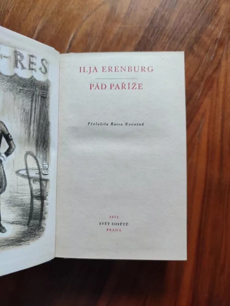 ILJA ERENBURG - Pád Paříže