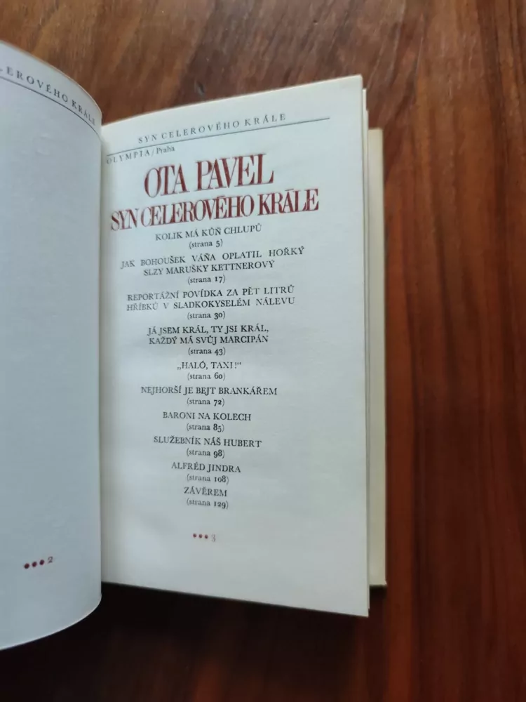 OTA PAVEL - Syn celerového krále