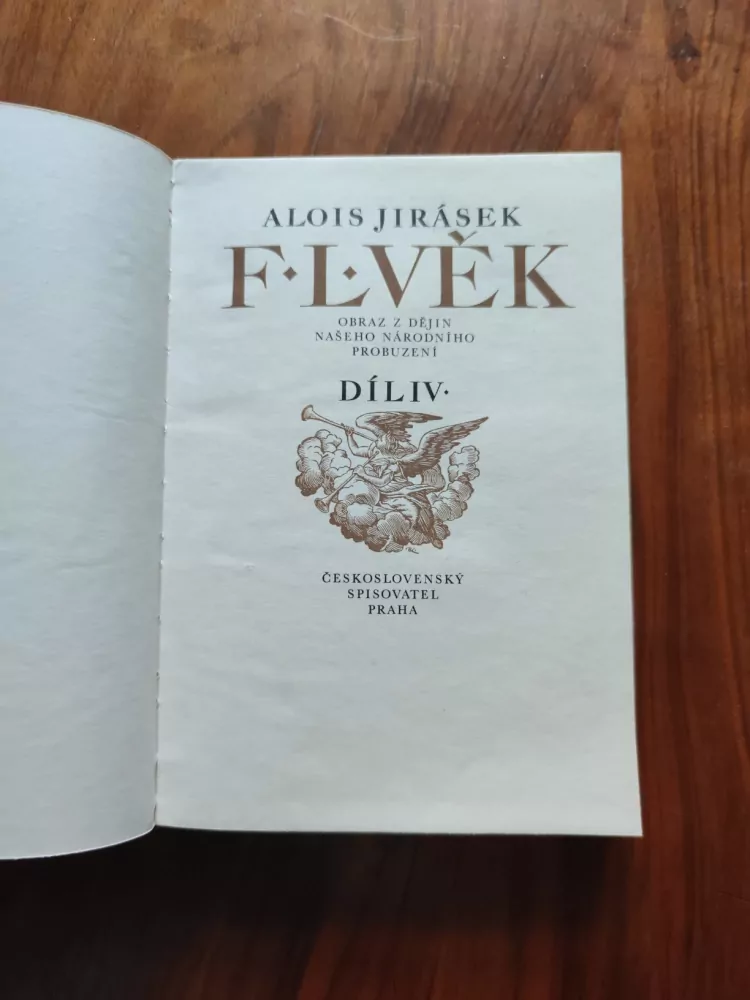 ALOIS JIRÁSEK - F. L. VĚK – IV. díl