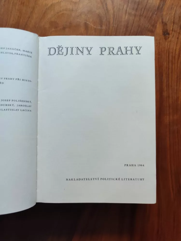 DĚJINY PRAHY