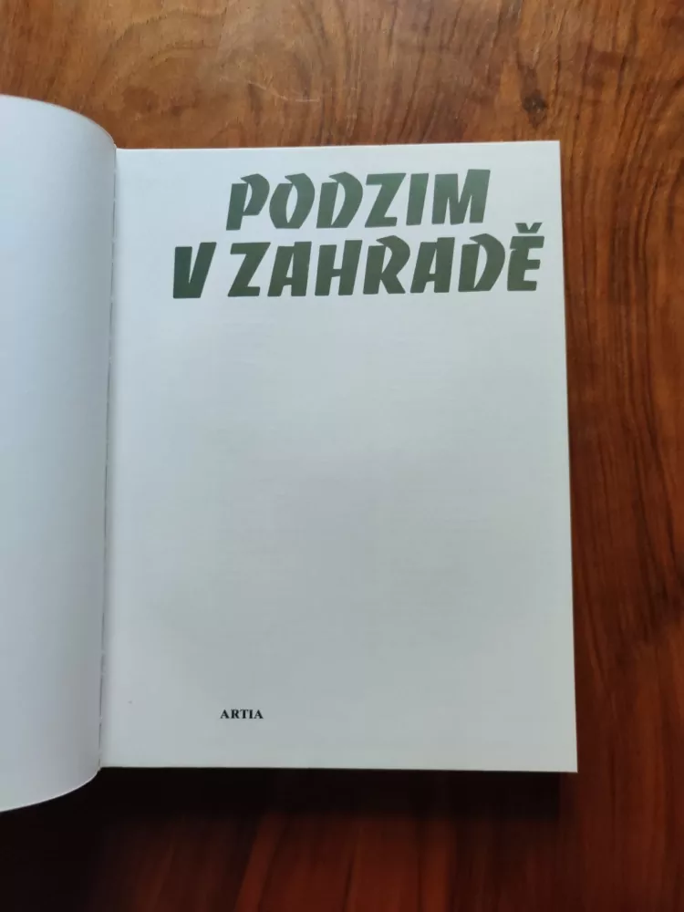 PODZIM V ZAHRADĚ