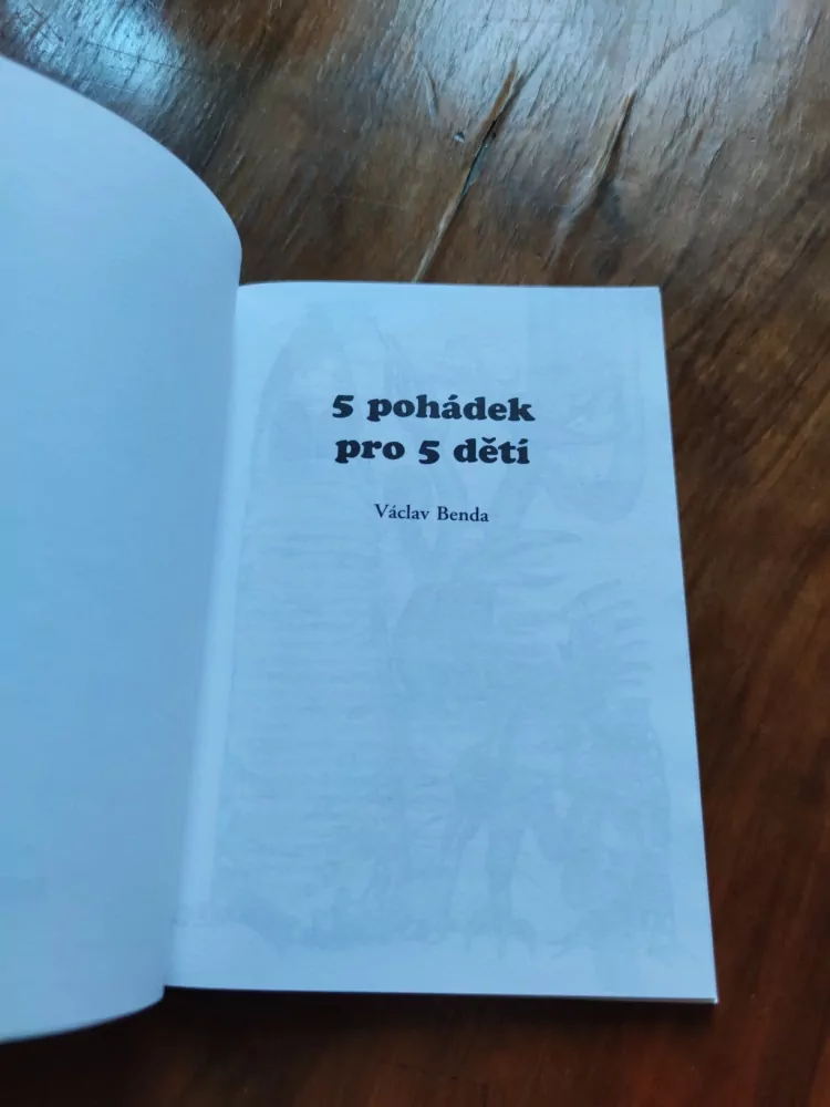VÁCLAV BENDA - 5 pohádek pro 5 dětí