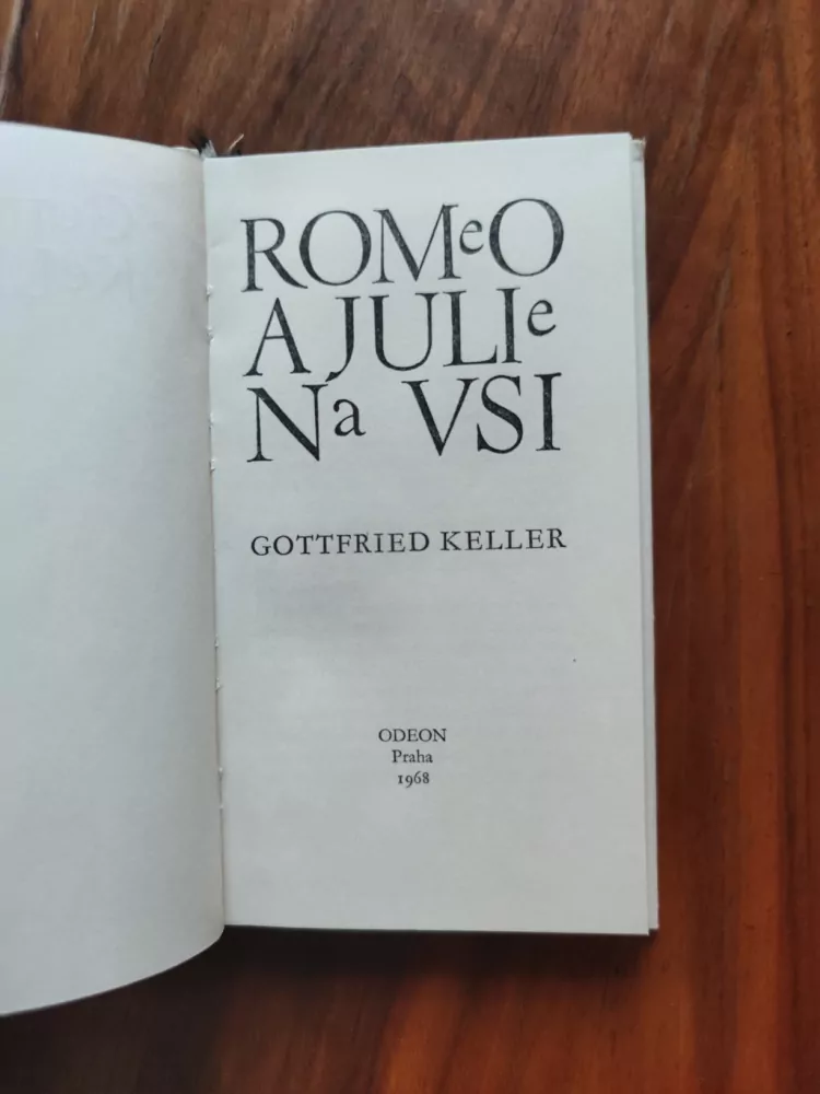 GOTTFRIED KELLER - Romeo a Julie na vsi