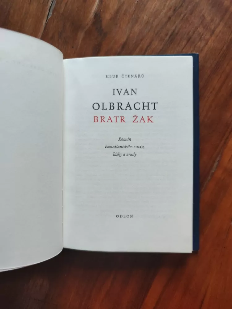 IVAN OLBRACHT - Bratr Žak