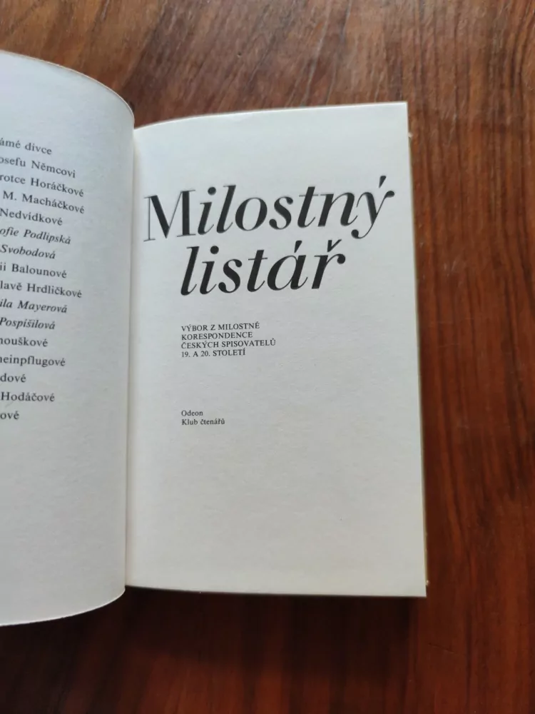JAROSLAVA JISKROVÁ - Milostný listář