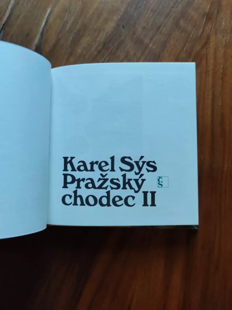 KAREL SÝS - Pražský chodec II