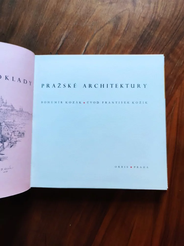 BOHUMÍR KOZÁK - Poklady pražské architektury
