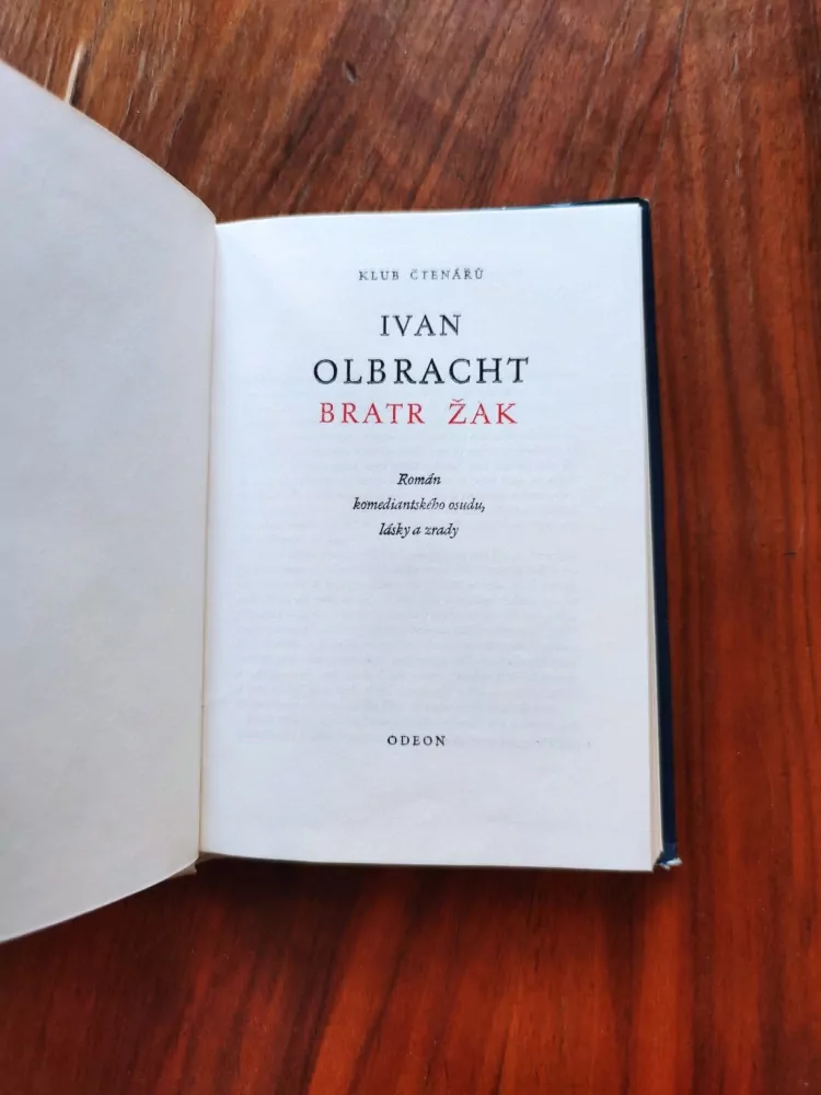 IVAN OLBRACHT - Bratr Žak