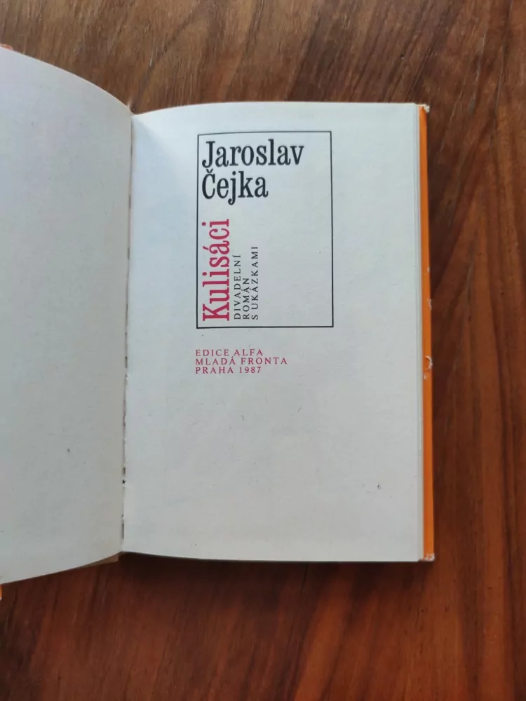 JAROSLAV ČEJKA - Kulisáci
