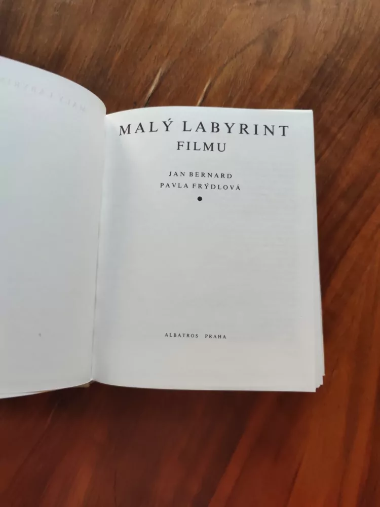 PAVLA FRÝDLOVÁ, JAN BERNARD - Malý labyrint filmu