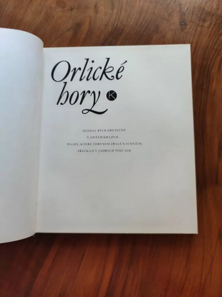 VLADIMÍR BRANDEJS - Orlické hory