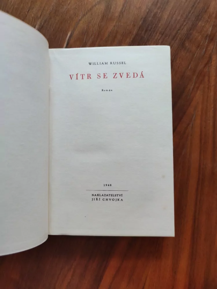 WILLIAM RUSSEL - Vítr se zvedá