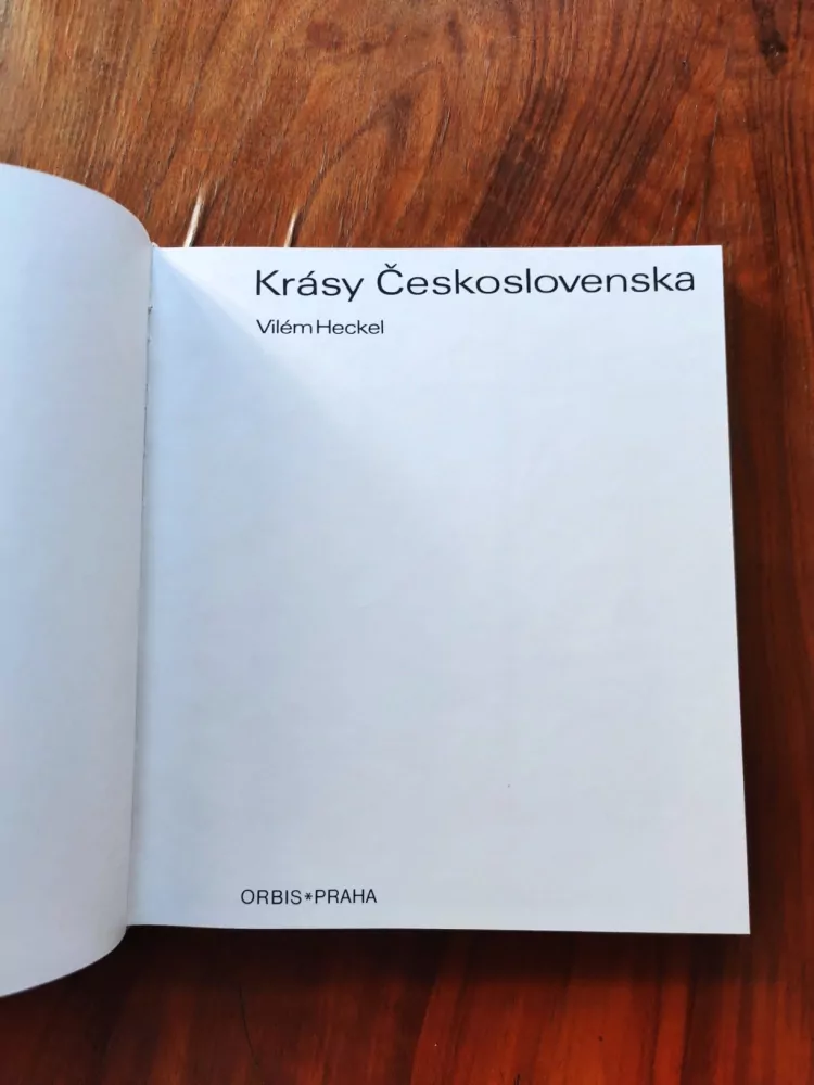 VILÉM HECKEL - Krásy Československa