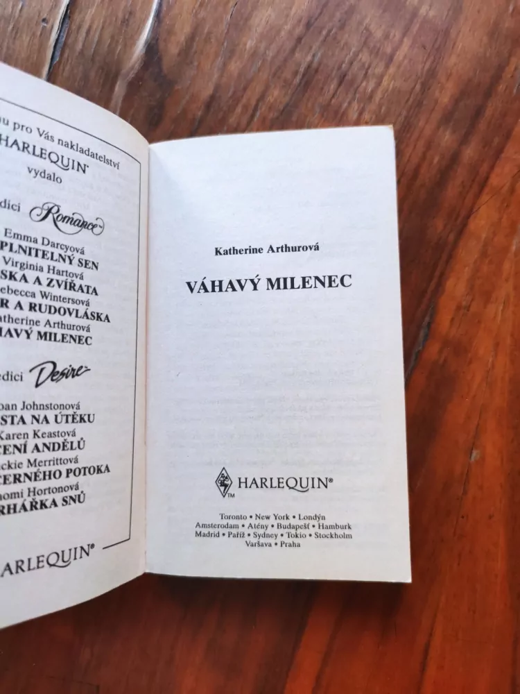 KATHERINE ARTHUR - Váhavý milenec