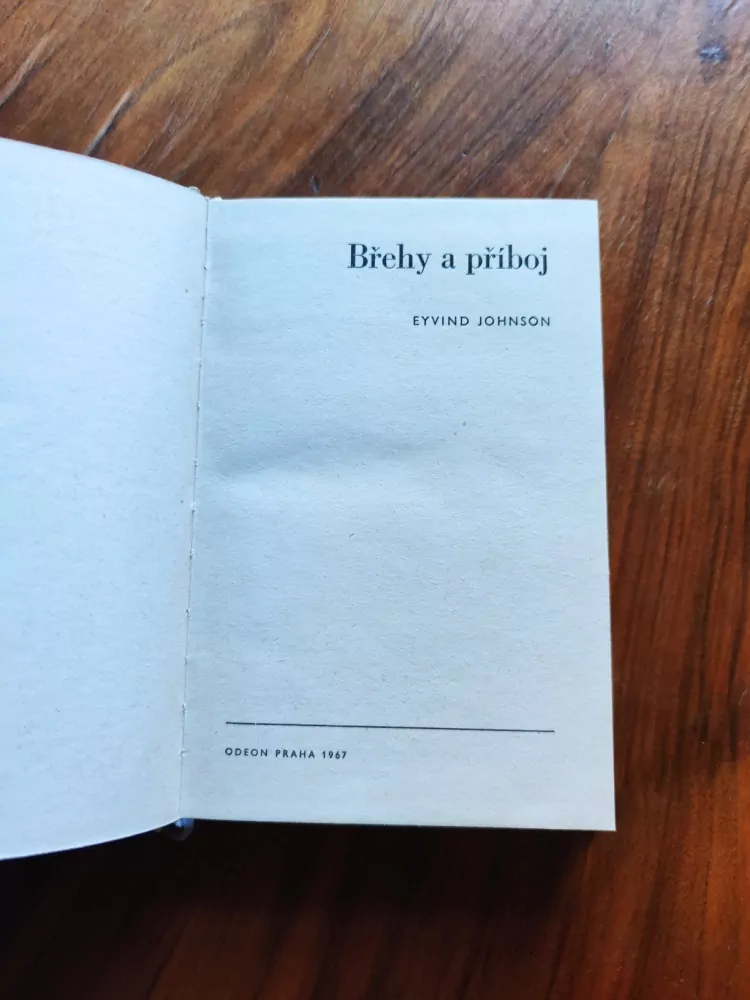 EYVIND JOHNSON - Břehy a příboj