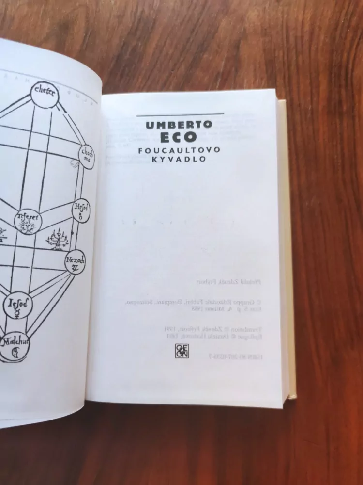 UMBERTO ECO - Foucaultovo kyvadlo