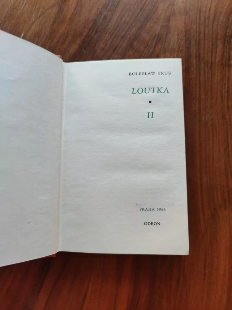 BOLESŁAW PRUS - Loutka 2.