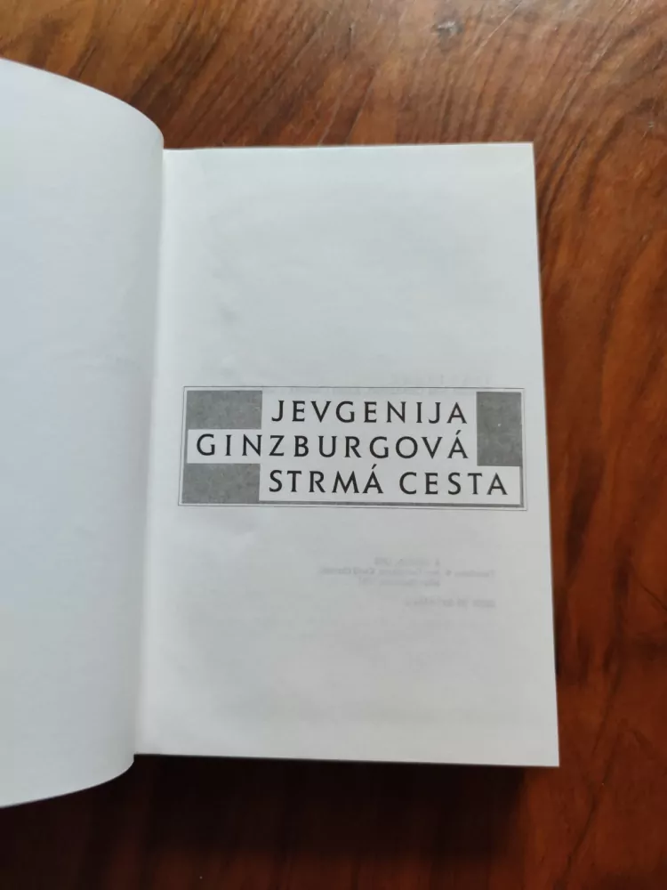 JEVGENIJA GINZBURG - Strmá cesta
