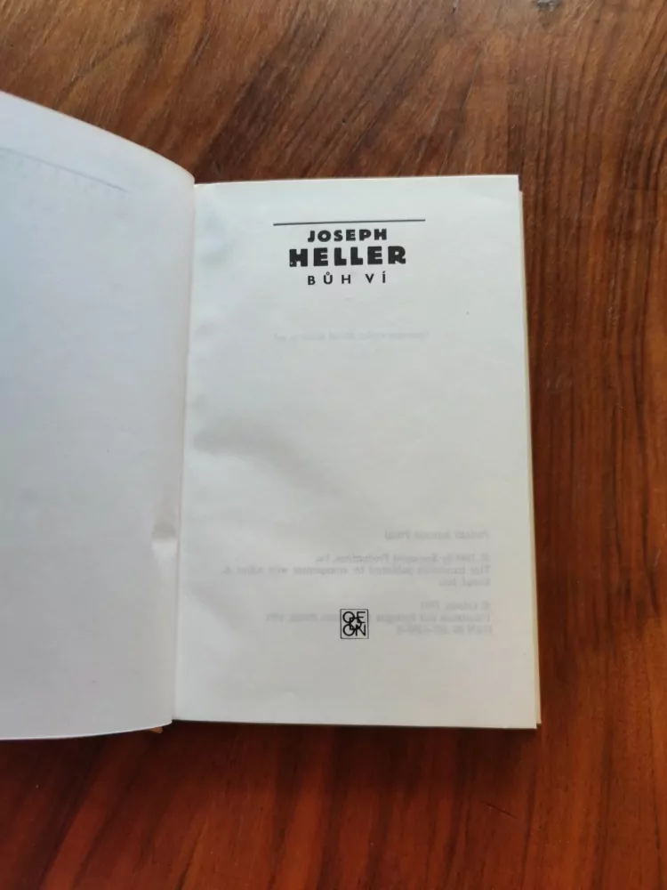 JOSEPH HELLER - Bůh ví