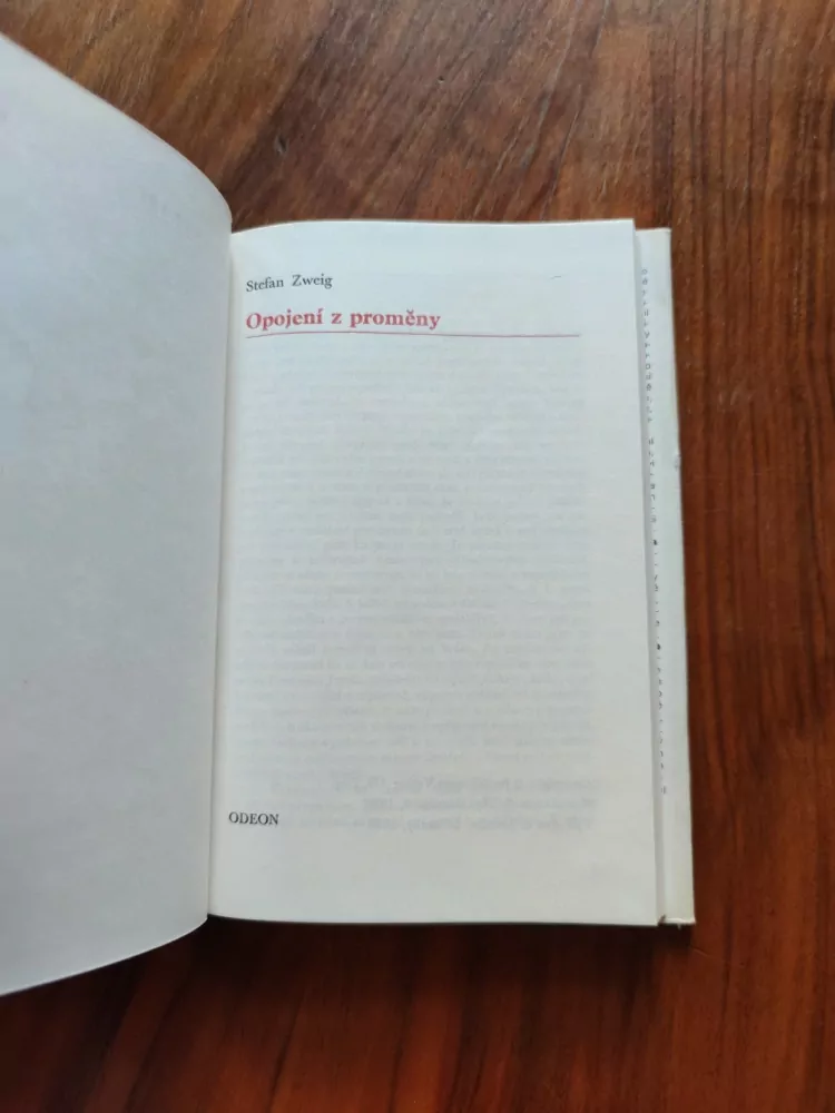 STEFAN ZWEIG - Opojení z proměny