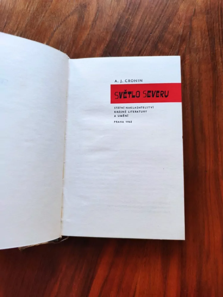 ARCHIBALD JOSEPH CRONIN - Světlo severu