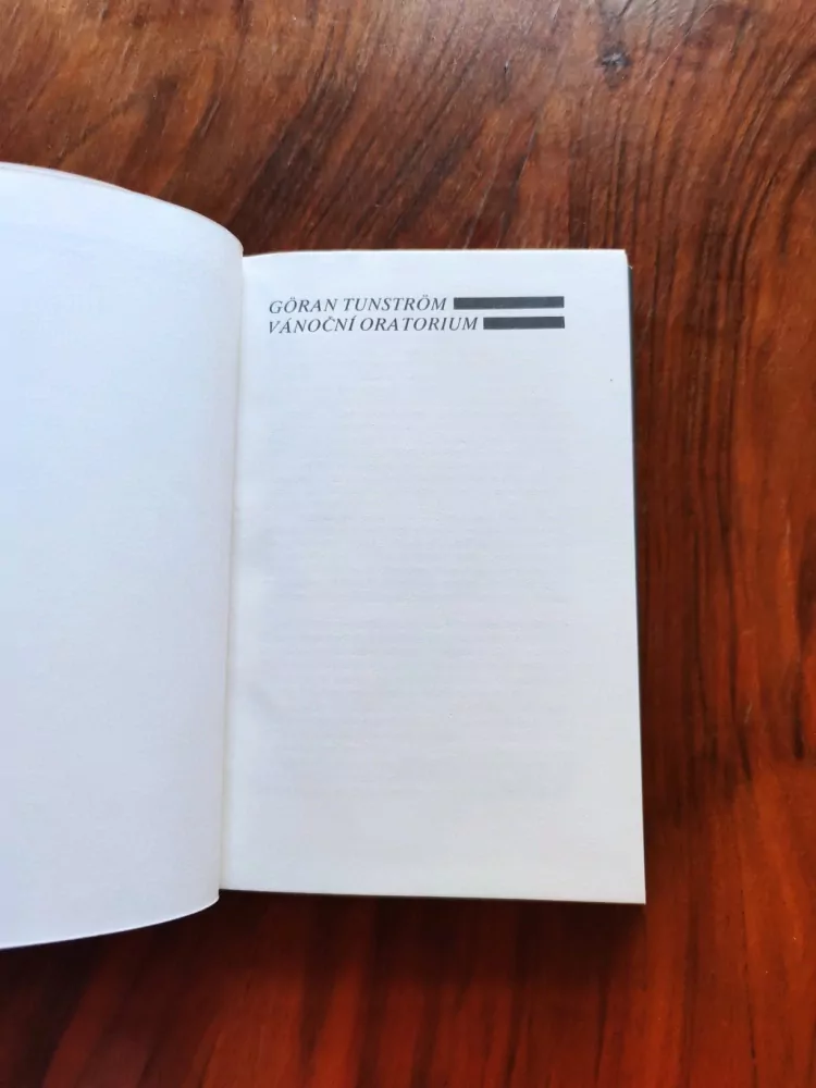 GÖRAN TUNSTRÖM - Vánoční oratorium