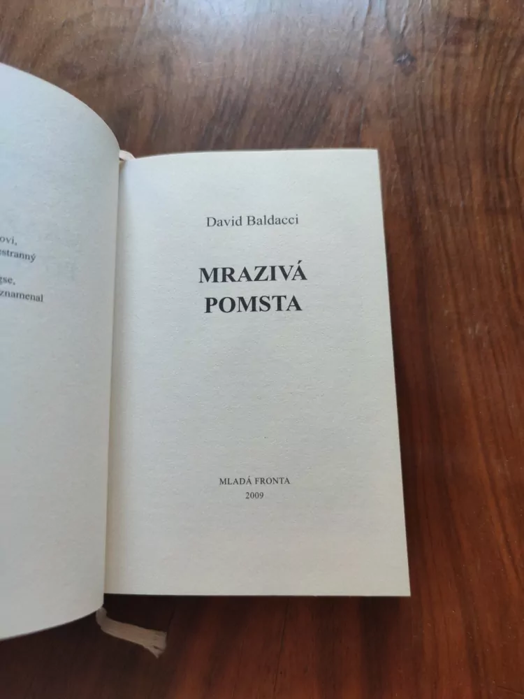 DAVID BALDACCI - Mrazivá pomsta