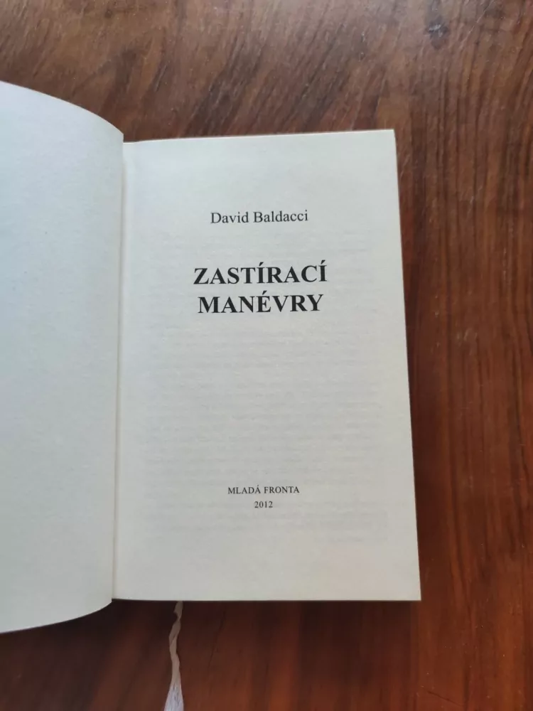 DAVID BALDACCI - Zastírací manévry