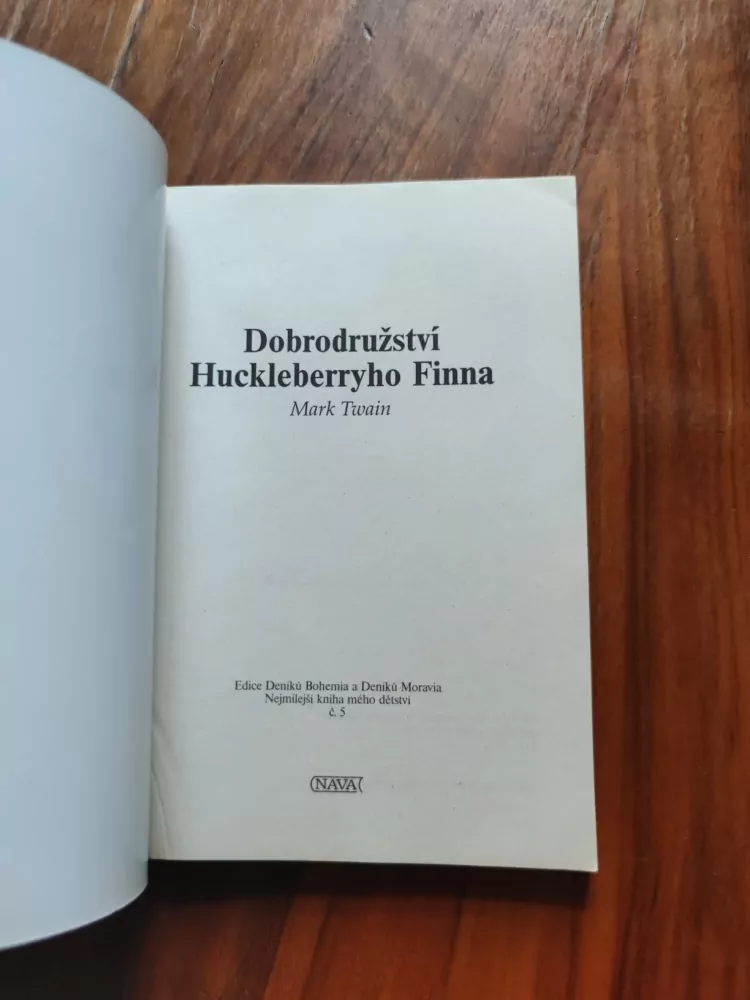 MARK TWAIN - Dobrodružství Huckleberryho Finna