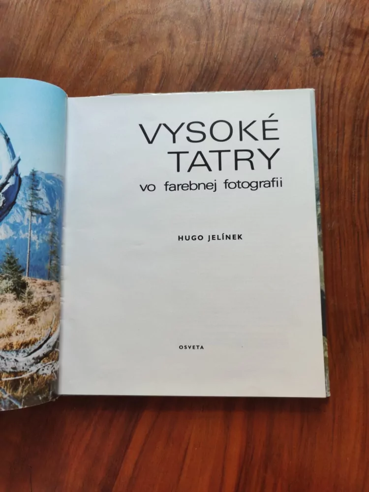 HUGO JELÍNEK - Vysoké Tatry vo farebnej fotografii