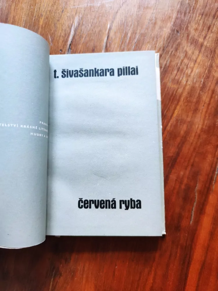 TAKAŘI ŠIVAŠANKARA PILLAI - Červená ryba