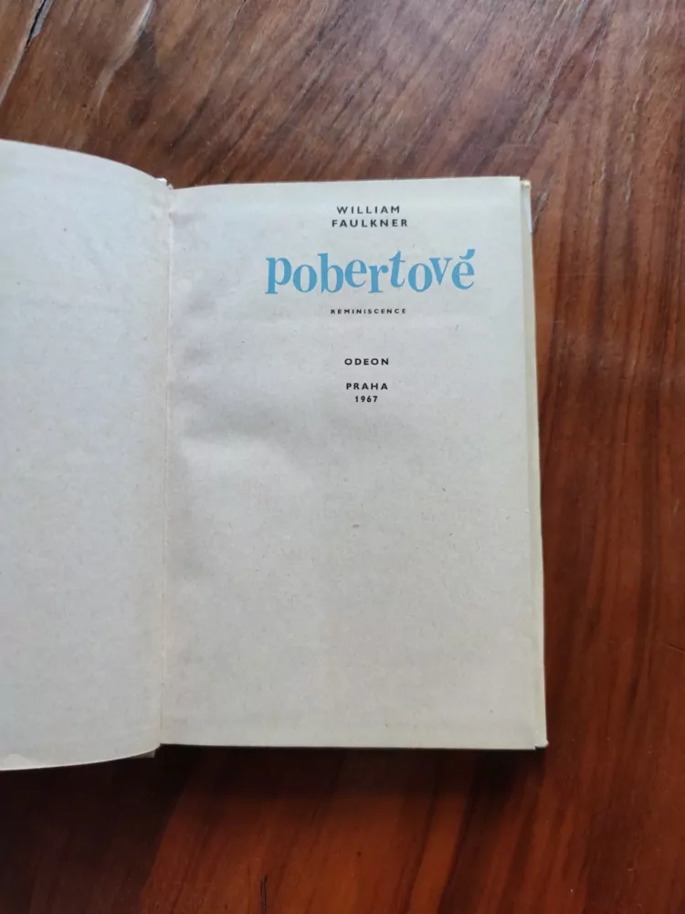 WILLIAM FAULKNER - Pobertové