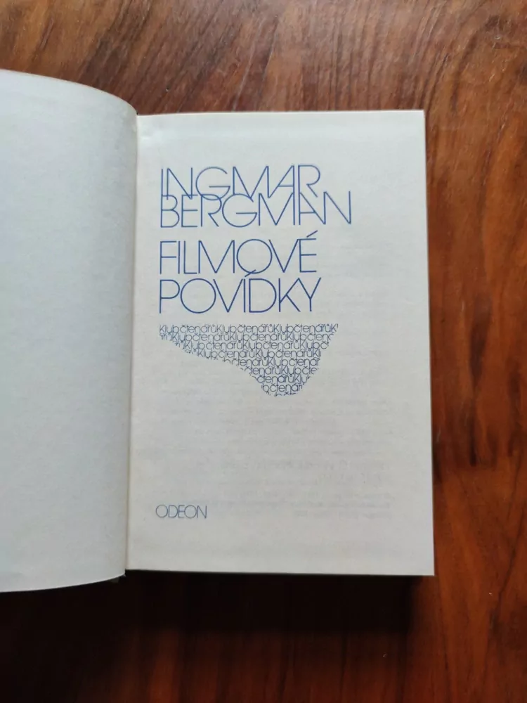 INGMAR BERGMAN - Filmové povídky