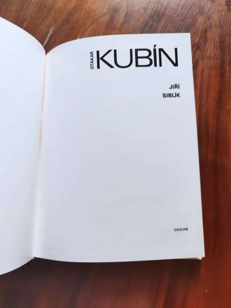 JIŘÍ SIBLÍK - Otakar Kubín