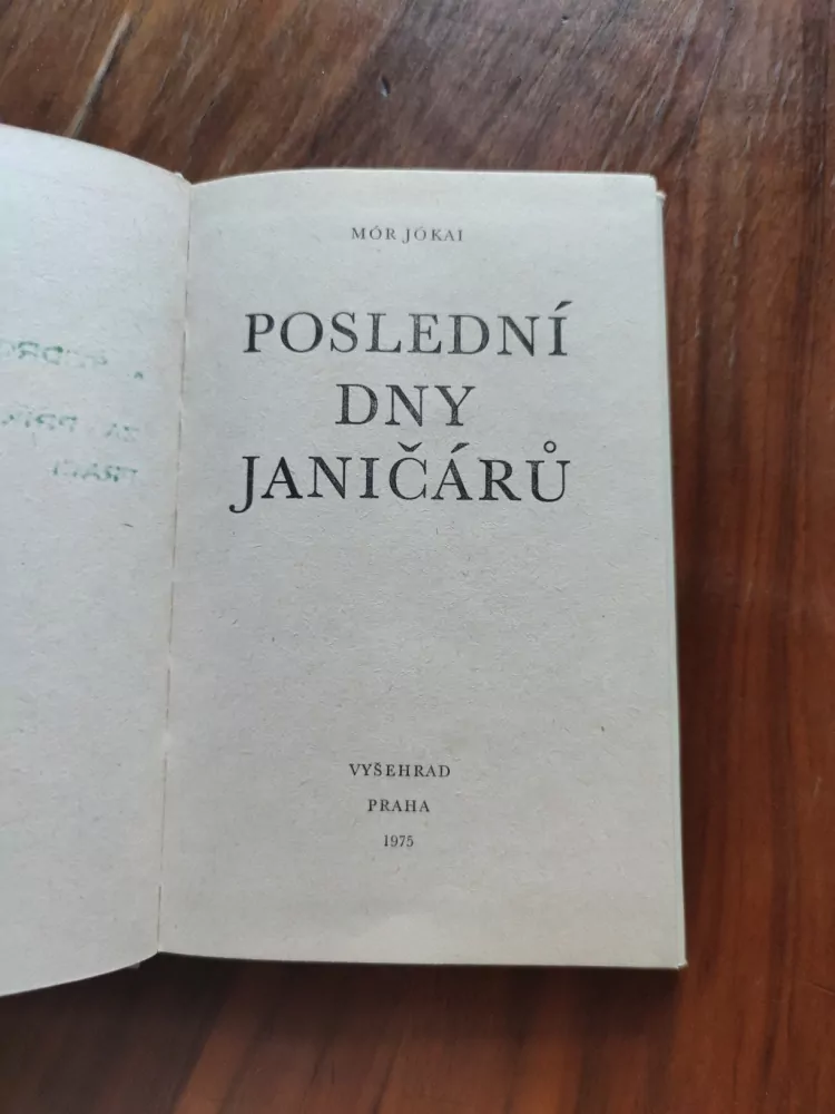 MÓR JÓKAI - Poslední dny janičárů