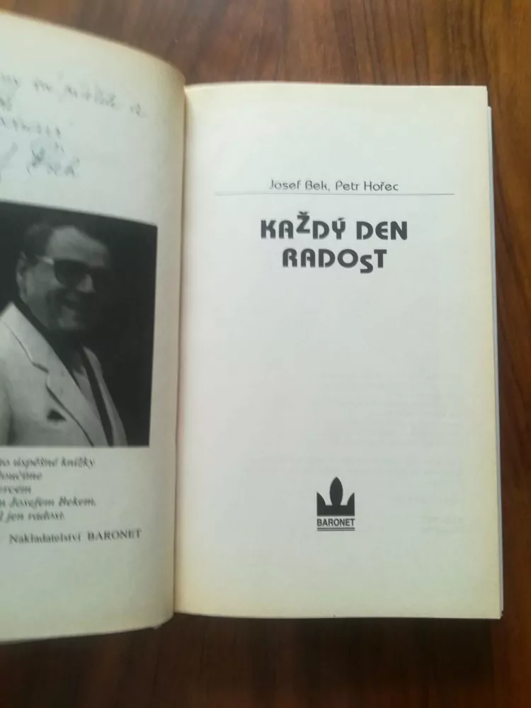 JOSEF BEK, PETR HOŘEC - Každý den radost