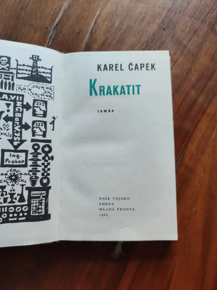 KAREL ČAPEK - Krakatit