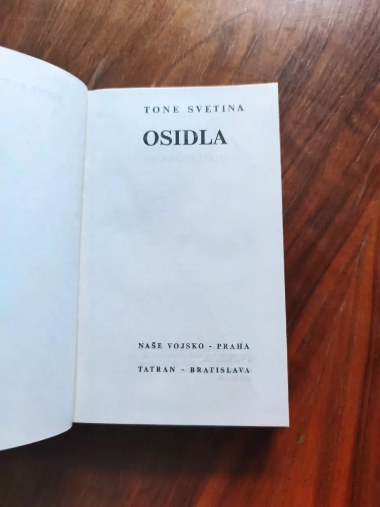 TONE SVETINA - Osidla