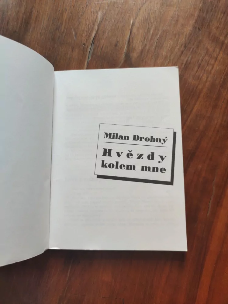 MILAN DROBNÝ - Hvězdy kolem mne