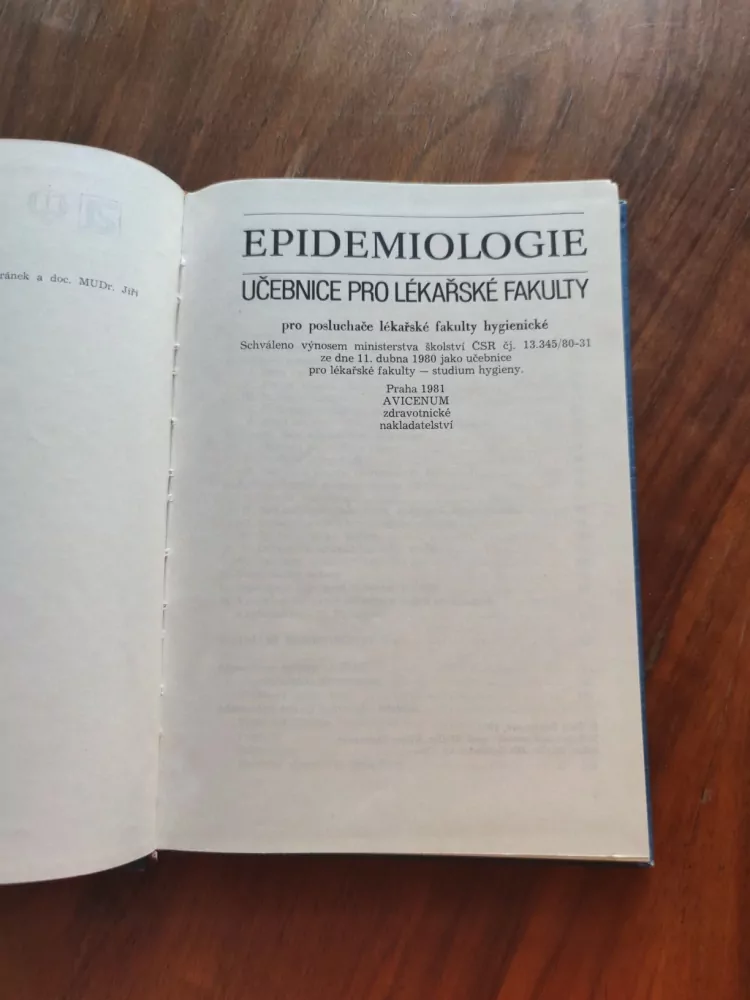 BĚLA BURIANOVÁ - Epidemiologie