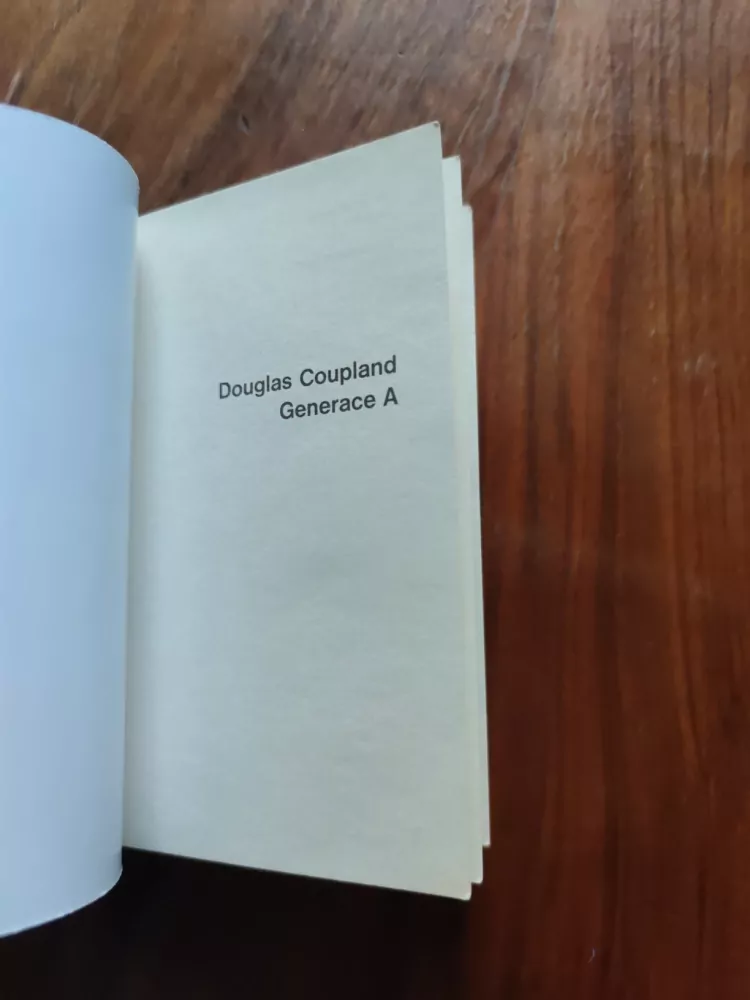 DOUGLAS COUPLAND - Generace A