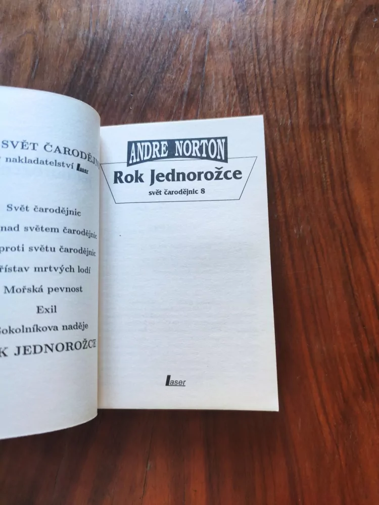 ANDRE NORTON - Rok Jednorožce - Svět čarodějnic 8.