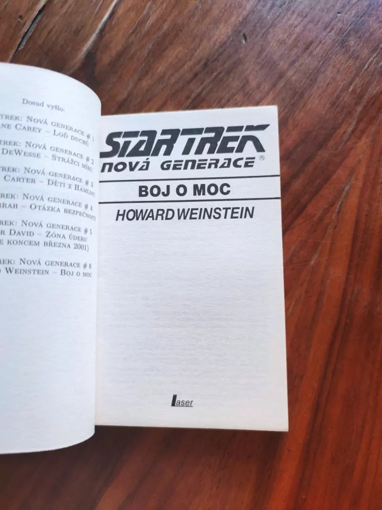 HOWARD WEINSTEIN - Star Trek: Nová generace 6 díl - Boj o moc