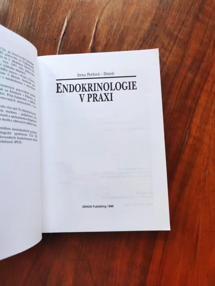 IRENA PORŠOVÁ-DUTOIT - Endokrinologie v praxi