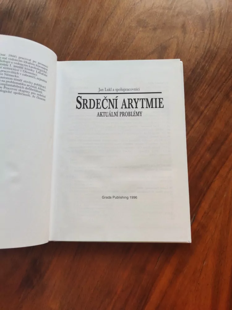 JAN LUKL - Srdeční arytmie: aktuální problémy
